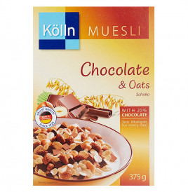 Kolln Muesli Chocolate & Oats Schoko  Box  375 grams